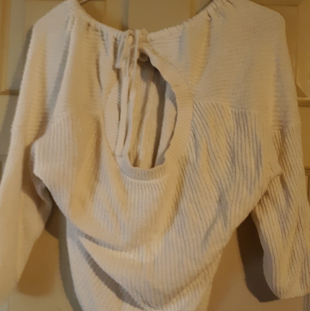 Crop sweater
